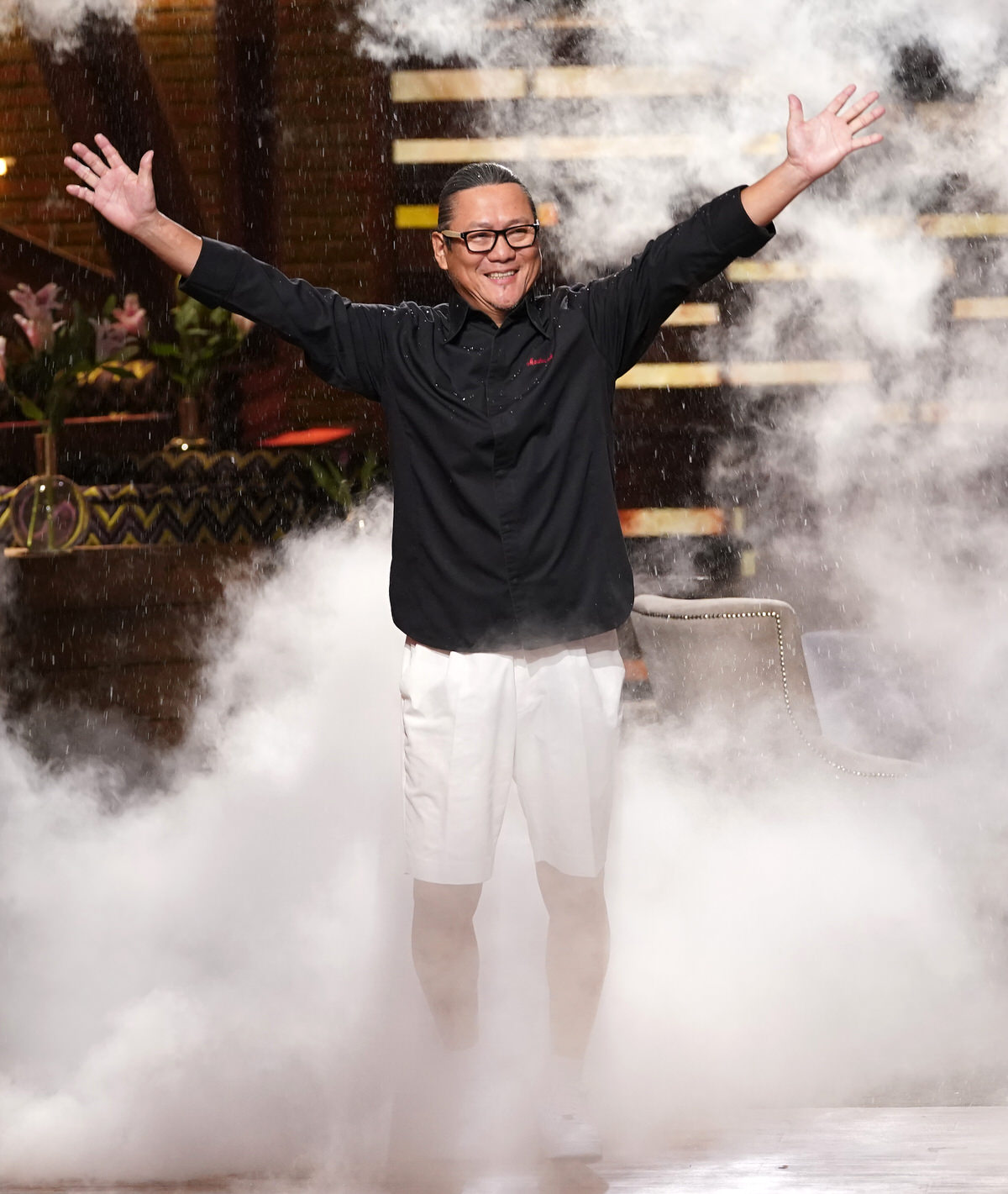 MASTERCHEF: Special guest chef Masaharu Morimoto in the “King of the Crabs” episode of MASTERCHEF airing Wednesday, July 24 (8:00-9:00 PM ET/PT) on FOX. © FOX MEDIA LLC. CR: Greg Gayne/ FOX.