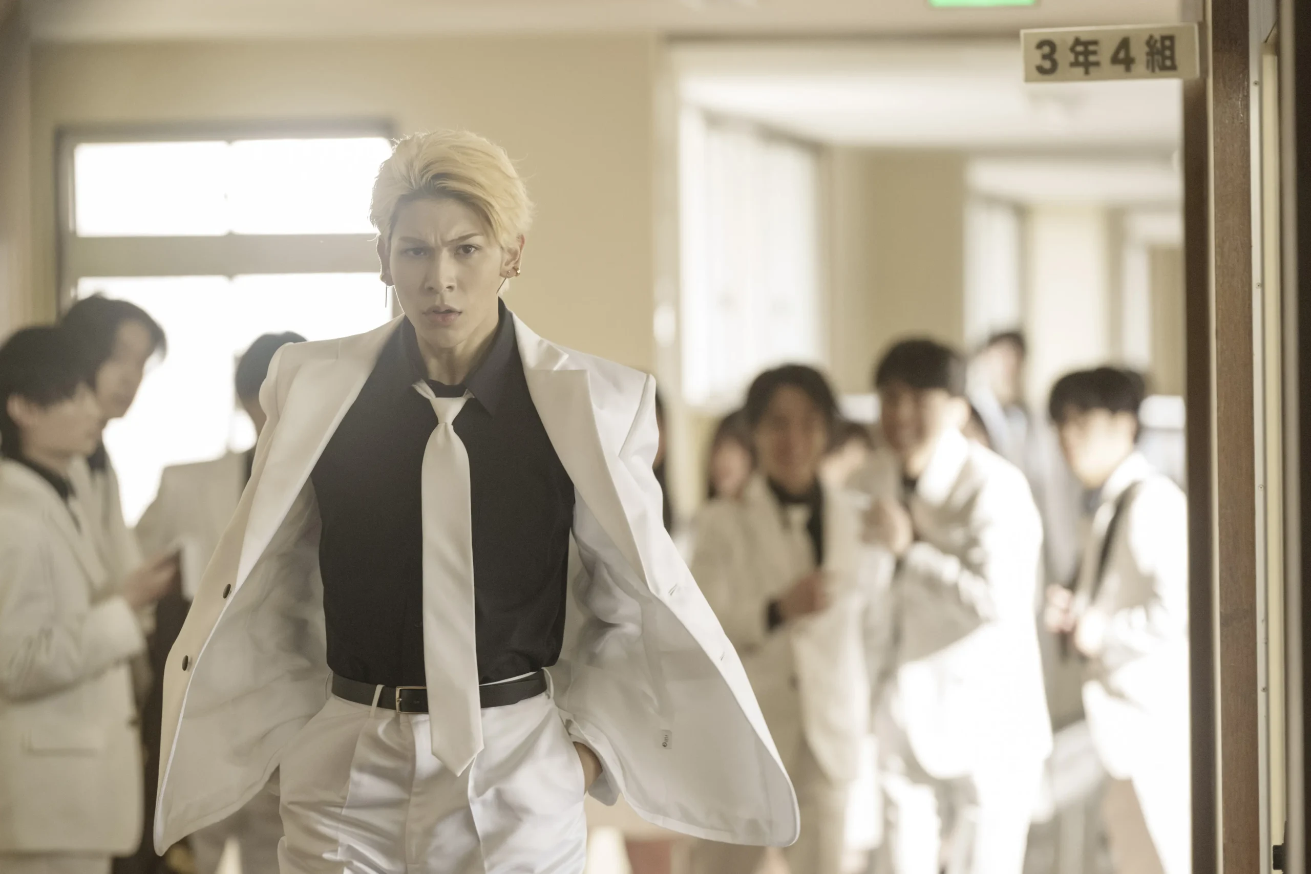 Raul Murakami as Arakuni Ibuki in “Honeko Akabane’s Bodyguards” movie – Image courtesy of Fantasia International Film Festival