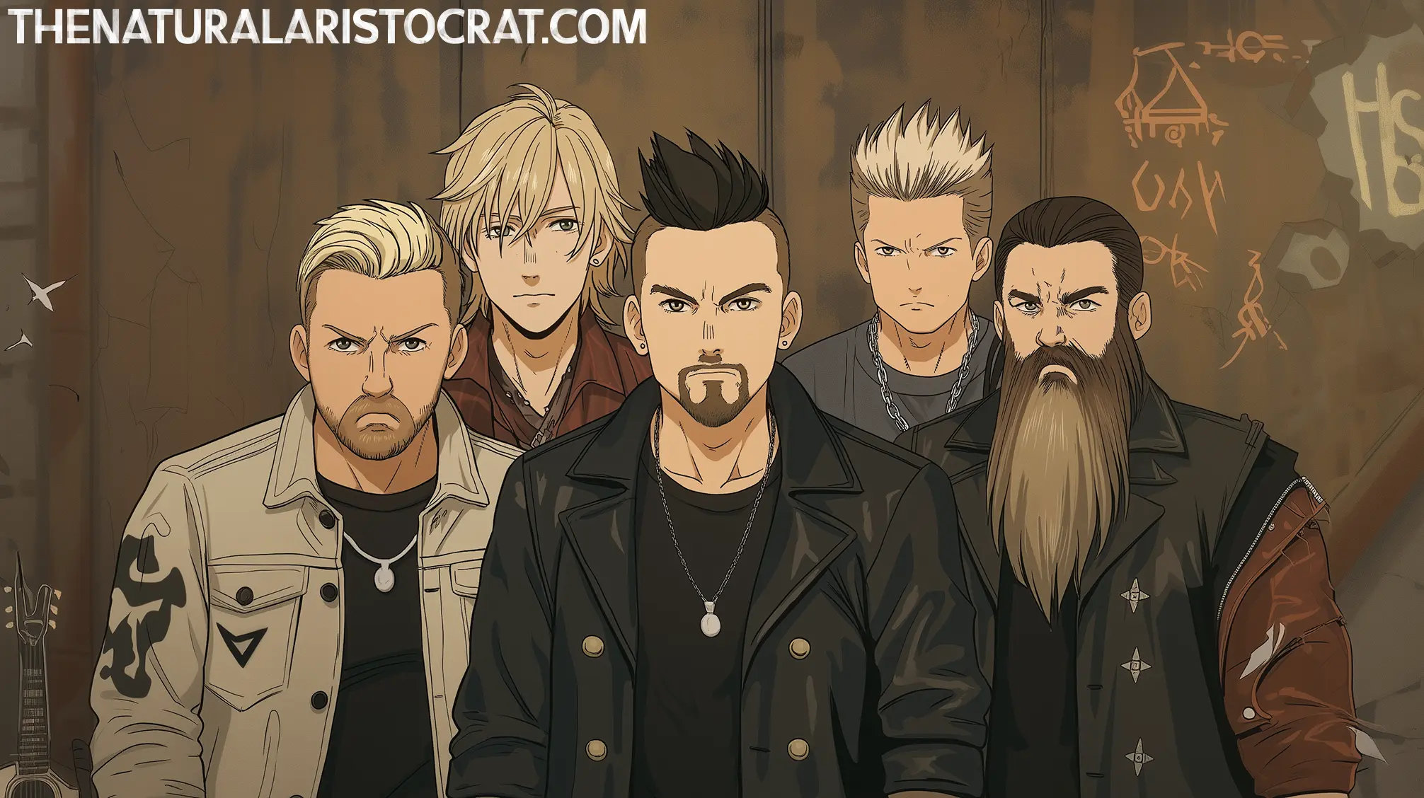 Three Days Grace. Art by Nir Regev - The Natural Aristocrat®