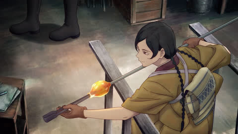 Carrying the molten glass