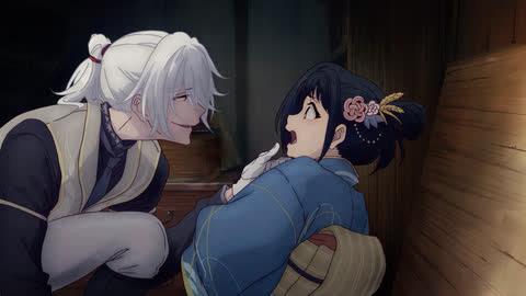 The dark confrontation