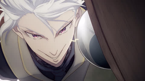 The grin and the giant eye